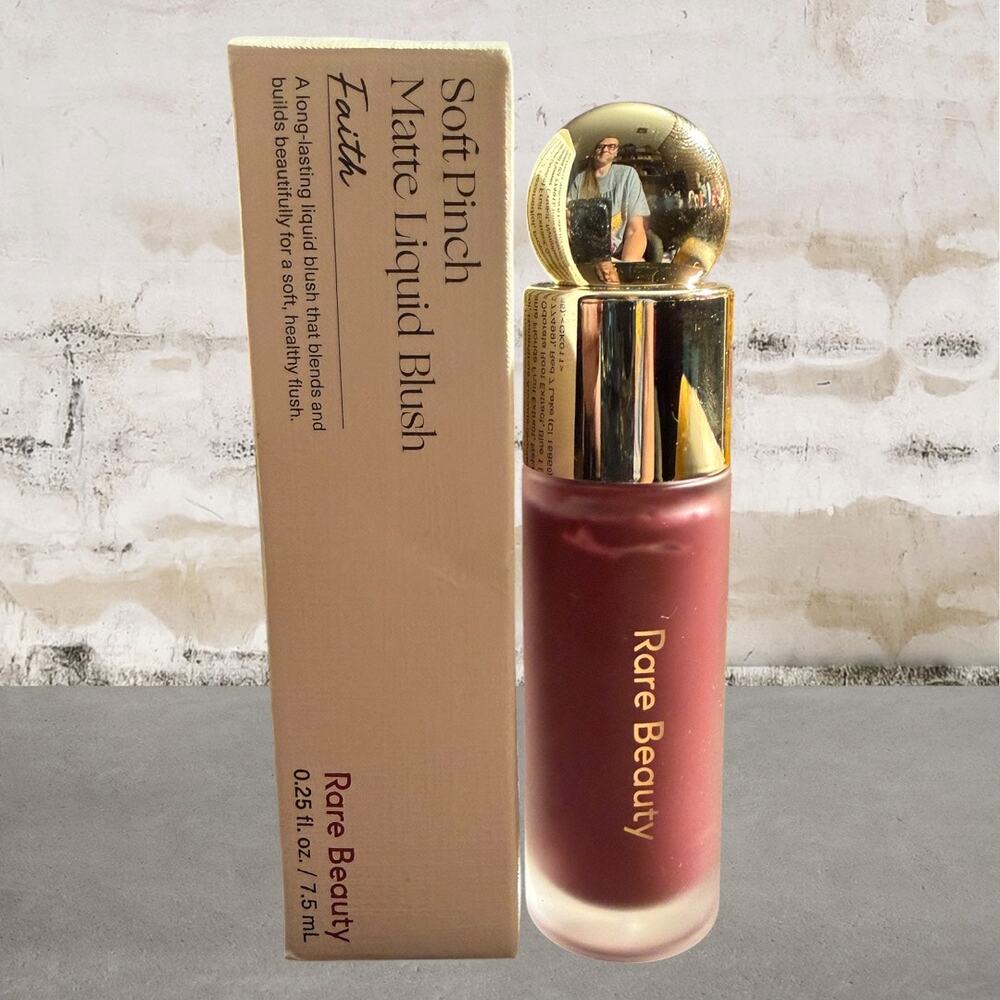 Rare Beauty $25 Soft Pinch Matte Liquid Blush in Faith NIB